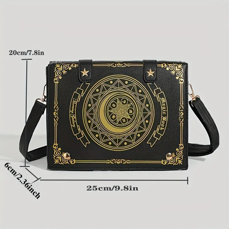 Magiebuch Tasche | Magic Book Umhängetasche