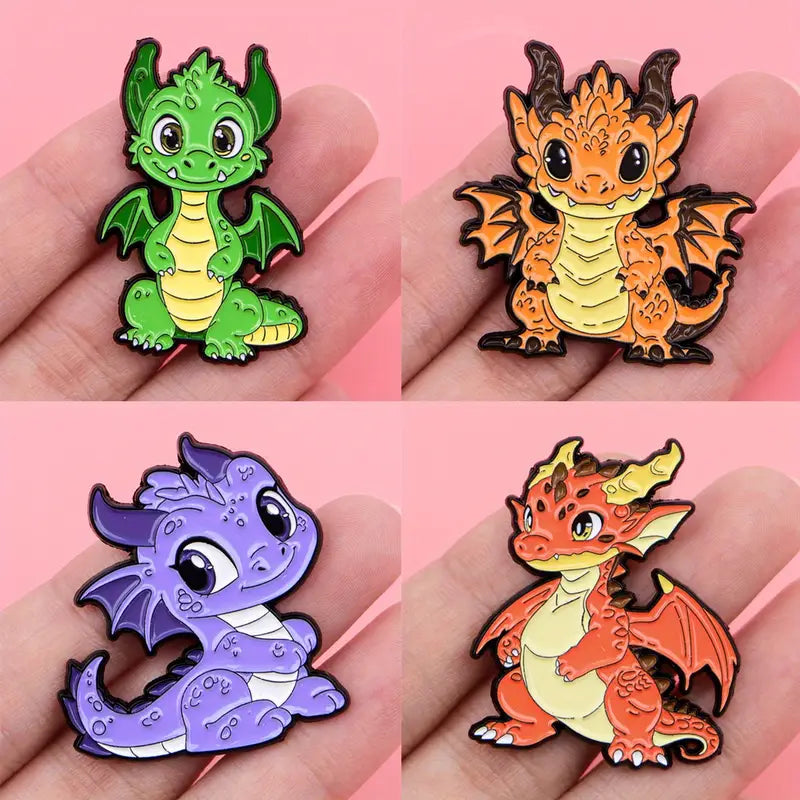 Mystery Dragon Anstecker | Random Drachen Pin