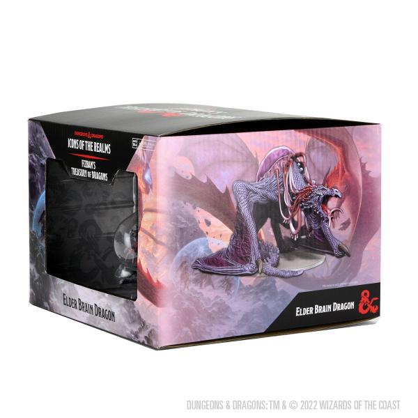 D&D Icons of the Realms Miniatures: Elder Brain Dragon | D&D Set 22 Premium Set 1 - EN