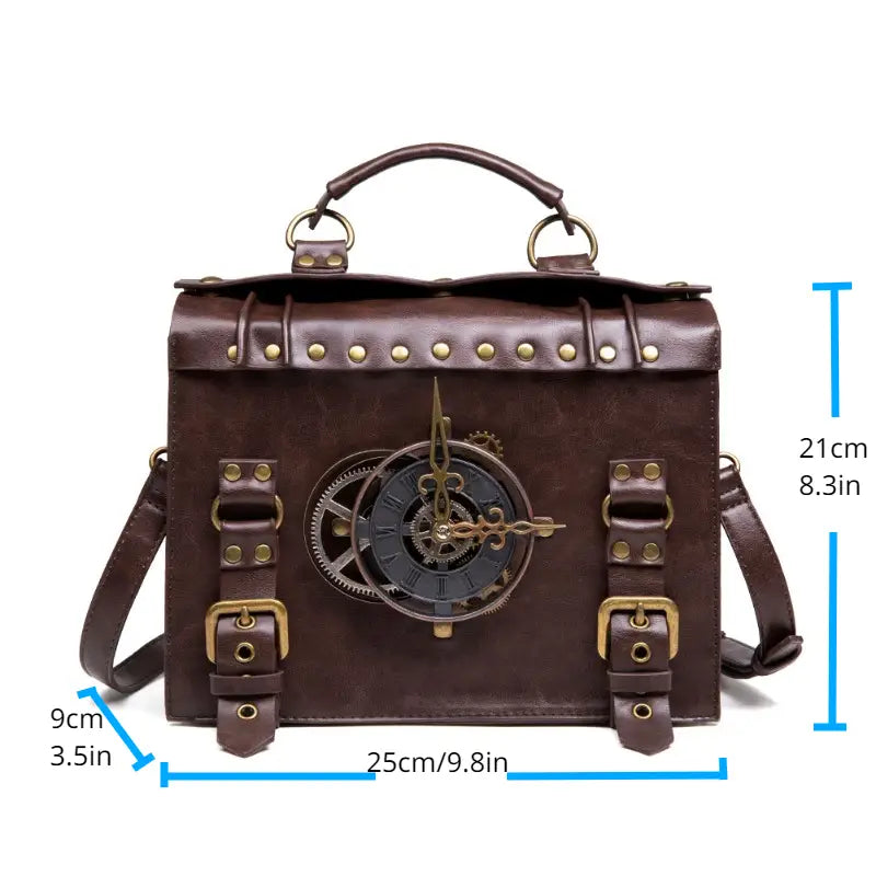 Steampunk Vintage Tasche | Magieschmied Umhängetasche