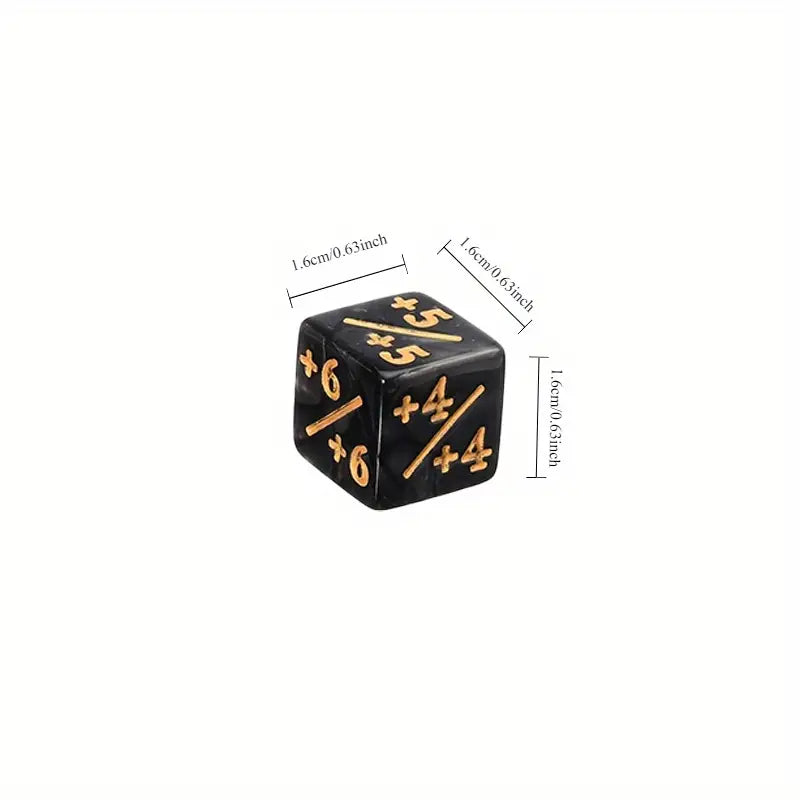 Counter-Würfel - 10er Pack | Negativ + Positiv