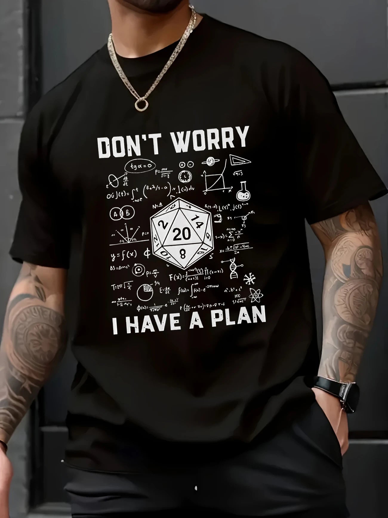 Tshirt " I have a Plan "