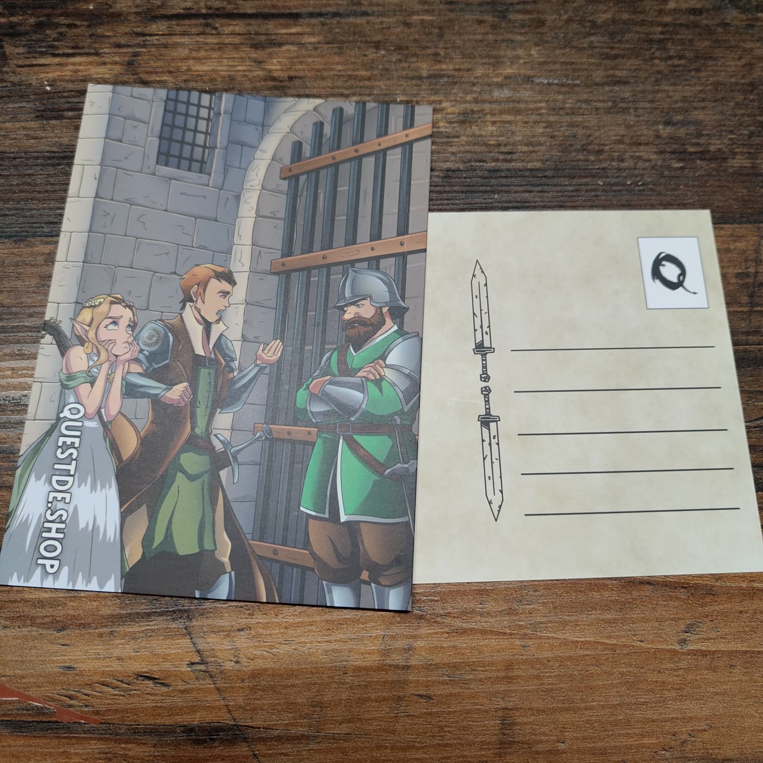 Postkarte Quest | verschiedene Motive
