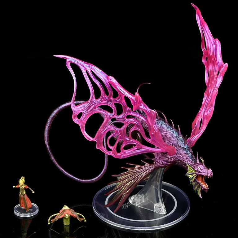 D&D Icons of the Realms: Spelljammer Adventures in Space - Adult Solar Dragon & Prince Xeleth Set 24