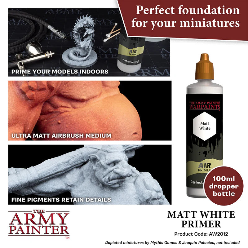 The Army Painter - Air Primer White, 100 ml