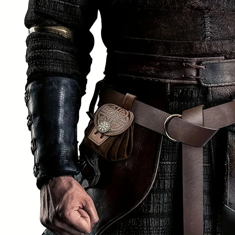 Vintage geprägte Gürteltasche | Würfelbeutel - Pen&Paper