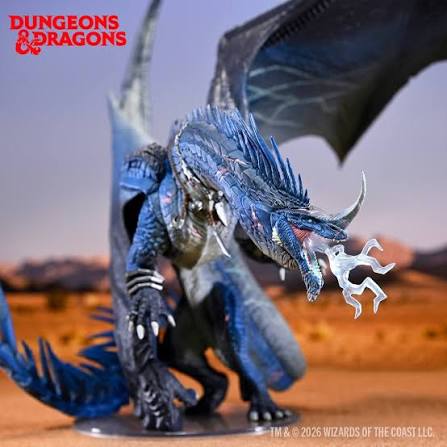 D&D Icons of the Realms: Anthradusk, Ancient Blue Dragon - EN
