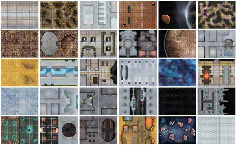 Big Book of Sci-Fi Mats - EN (A4)