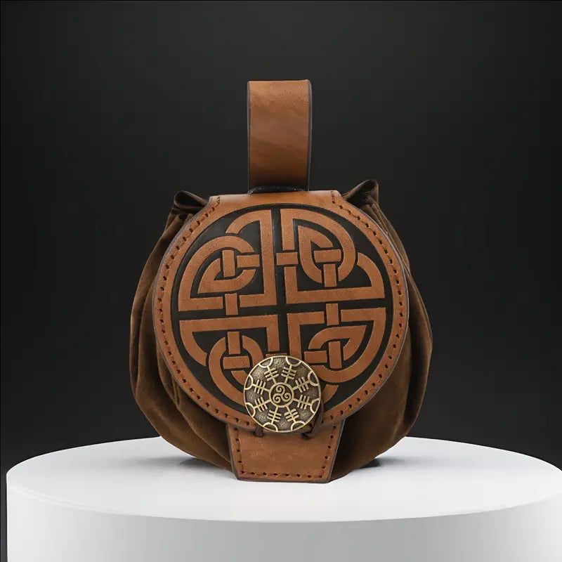 Vintage geprägte Gürteltasche | Würfelbeutel - Pen&Paper