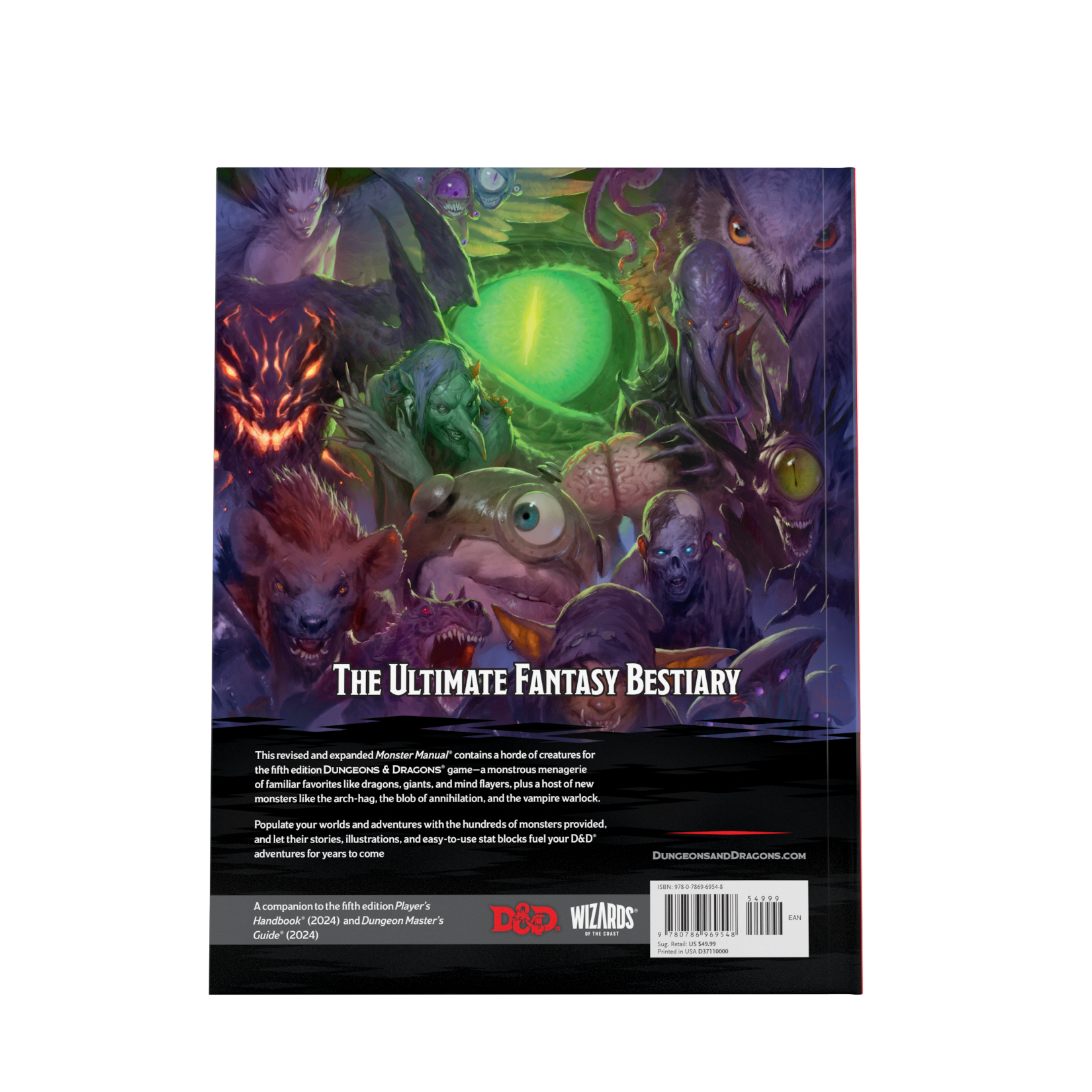 Dungeons & Dragons 5E Monster Manual 2024 (HC) (EN)