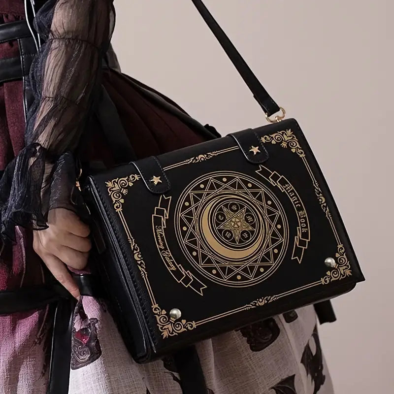 Magiebuch Tasche | Magic Book Umhängetasche