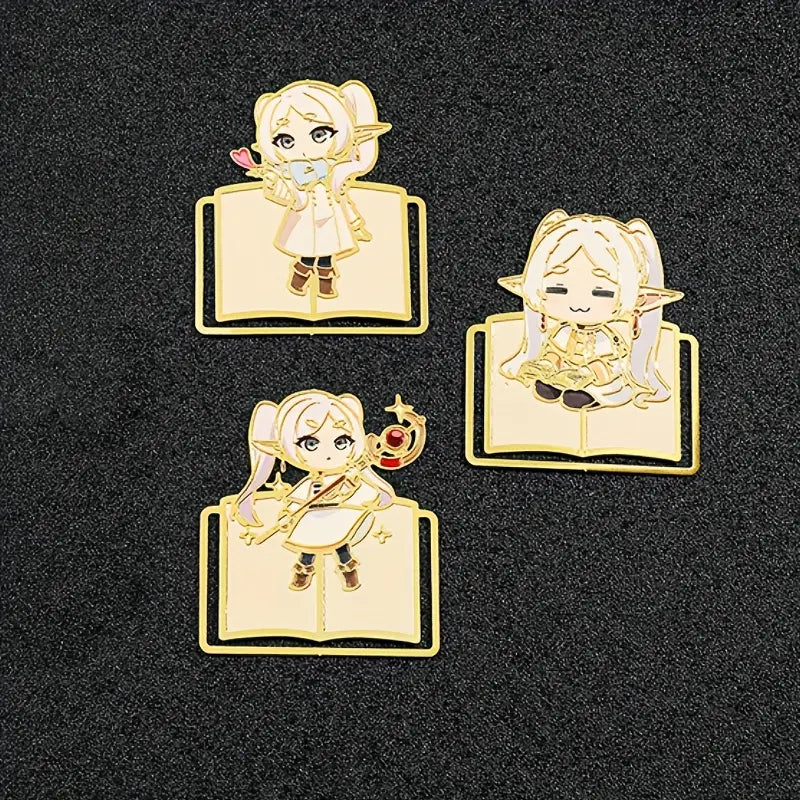 Frieren Lesezeichen | Anime Bücherklammer | verschied. Designs