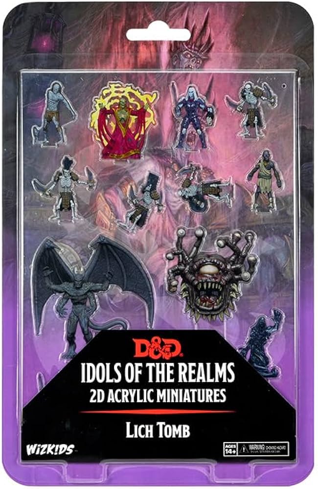 D&D IDOLS OF THE REALMS: LICH TOMB - 2D SET - EN