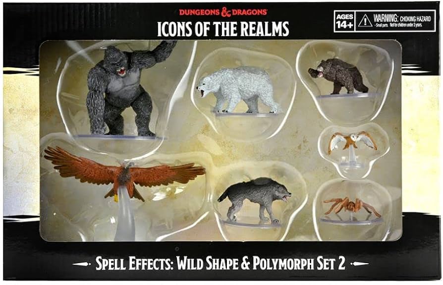 D&D Icons of the Realms: Wild Shape & Polymorph Set 2