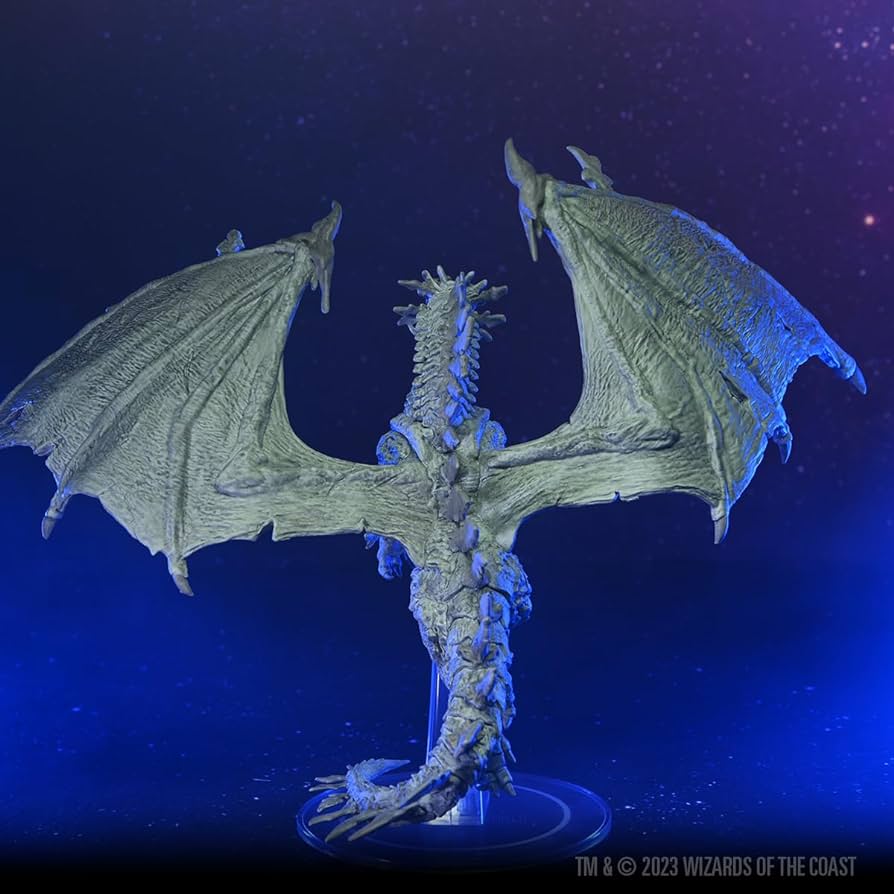 Adult Lunar Dragon - D&D Icons of the Realms Premium Figure