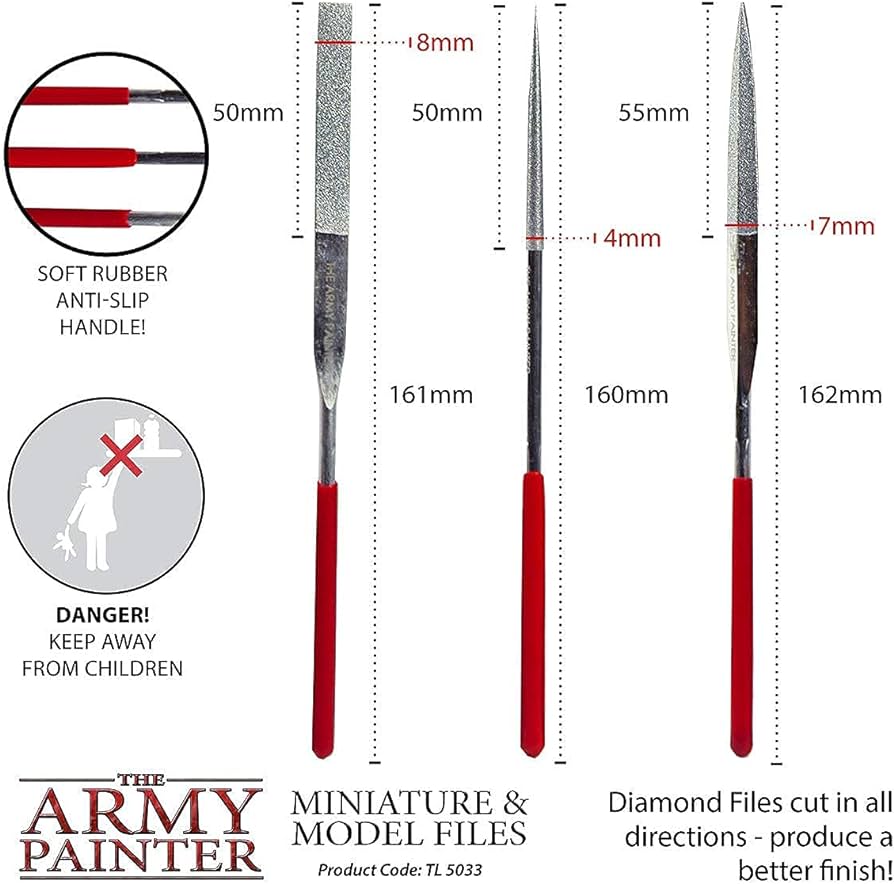THE ARMY PAINTER - MINIATURE AND MODEL FILES/FEILEN