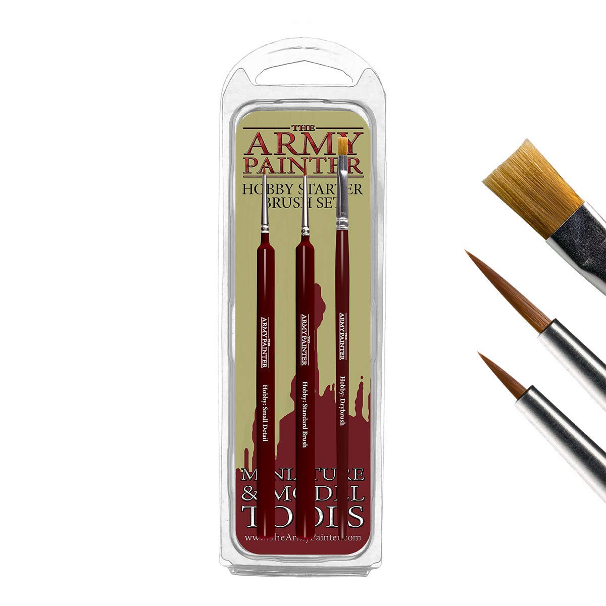 THE ARMY PAINTER - HOBBY STARTER BRUSH SET