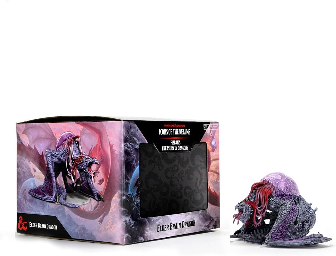 D&D Icons of the Realms Miniatures: Elder Brain Dragon | D&D Set 22 Premium Set 1 - EN