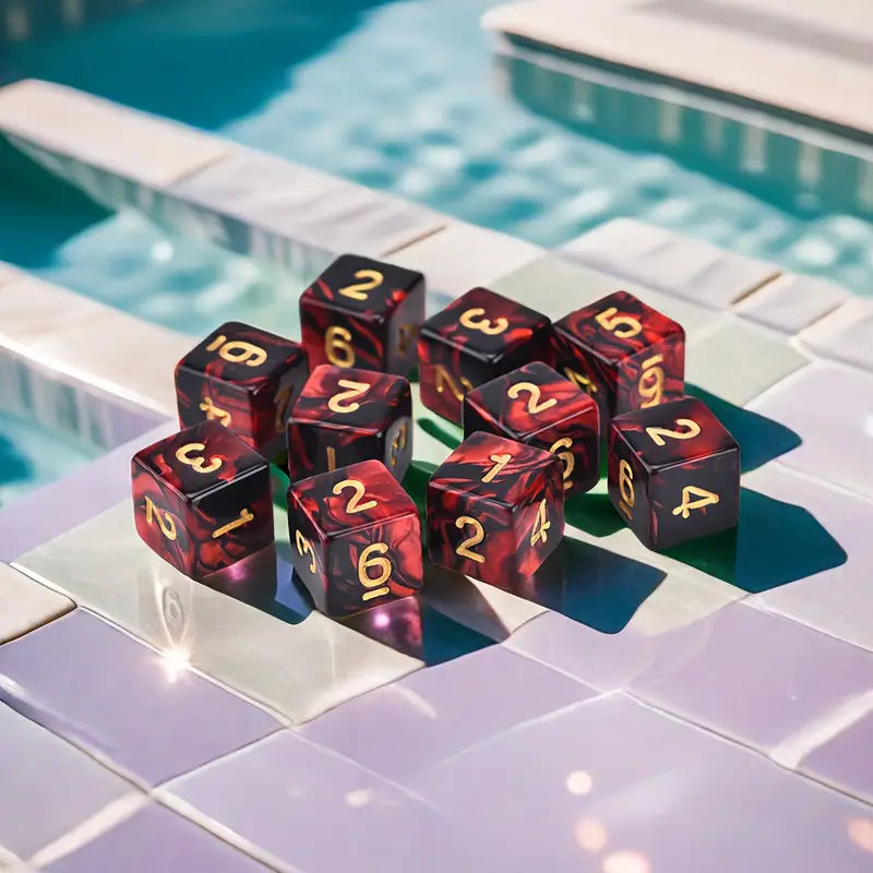 Fireball Würfelset | 20 Stück
