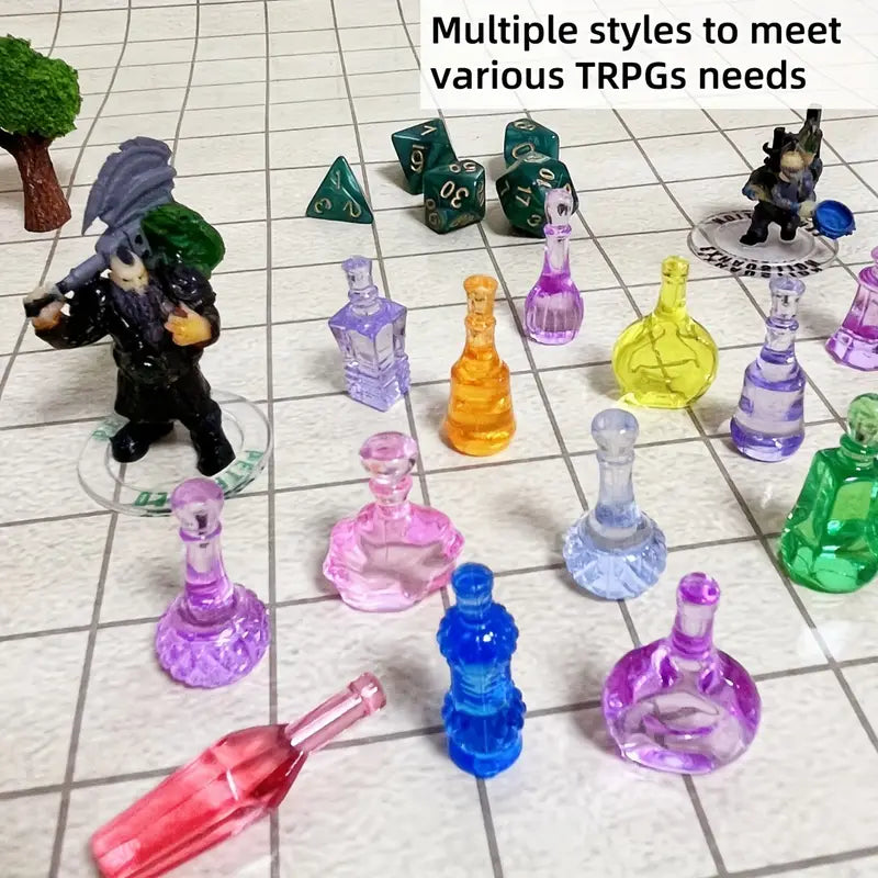 50 teiliges Tränke Set | Acryl-Potions