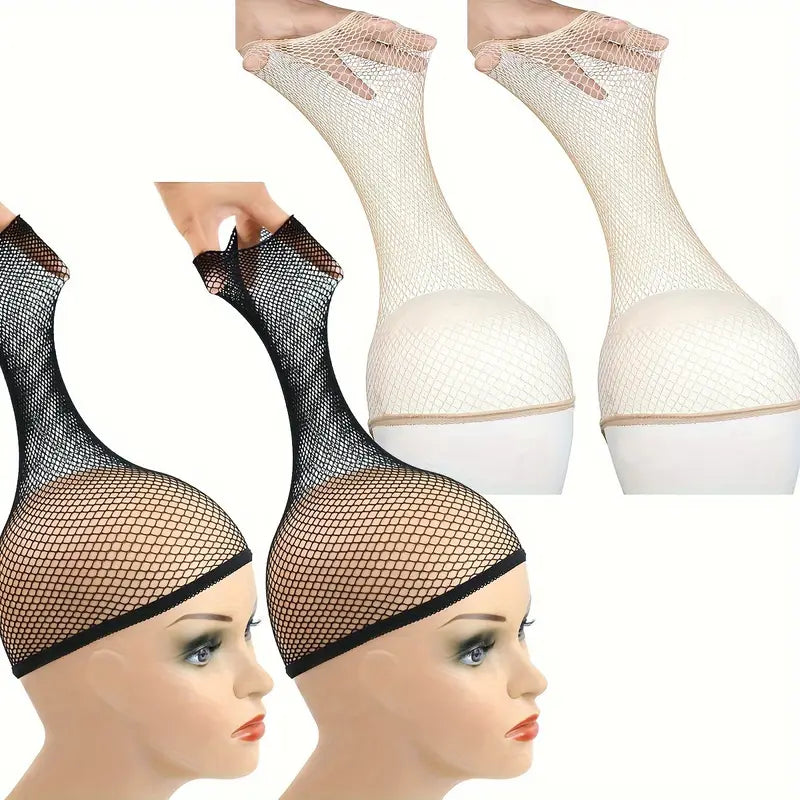 Haarnetz für Perücke | offen | schwarz oder beige