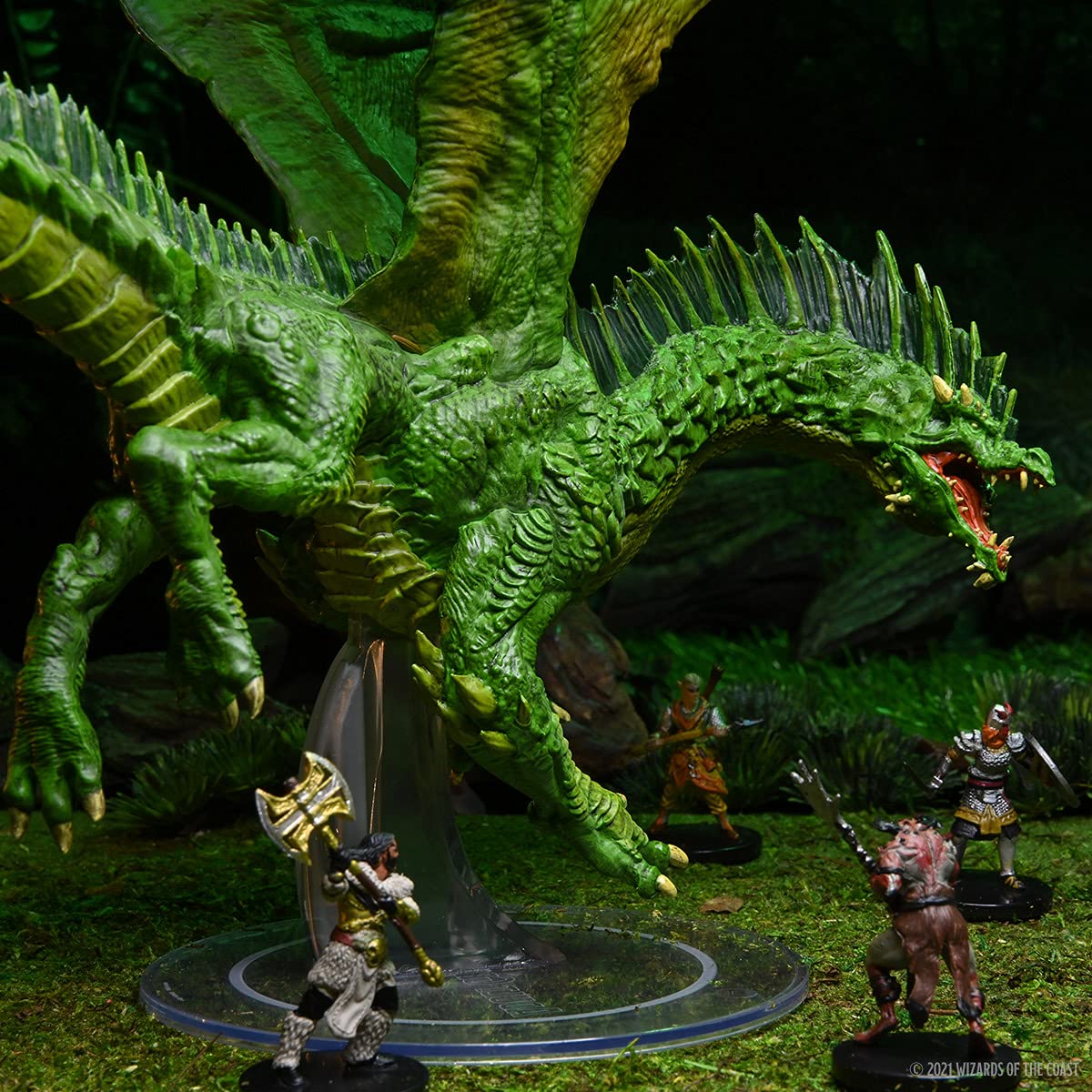 Adult Green Dragon - D&D Icons of the Realms Premium Figure
