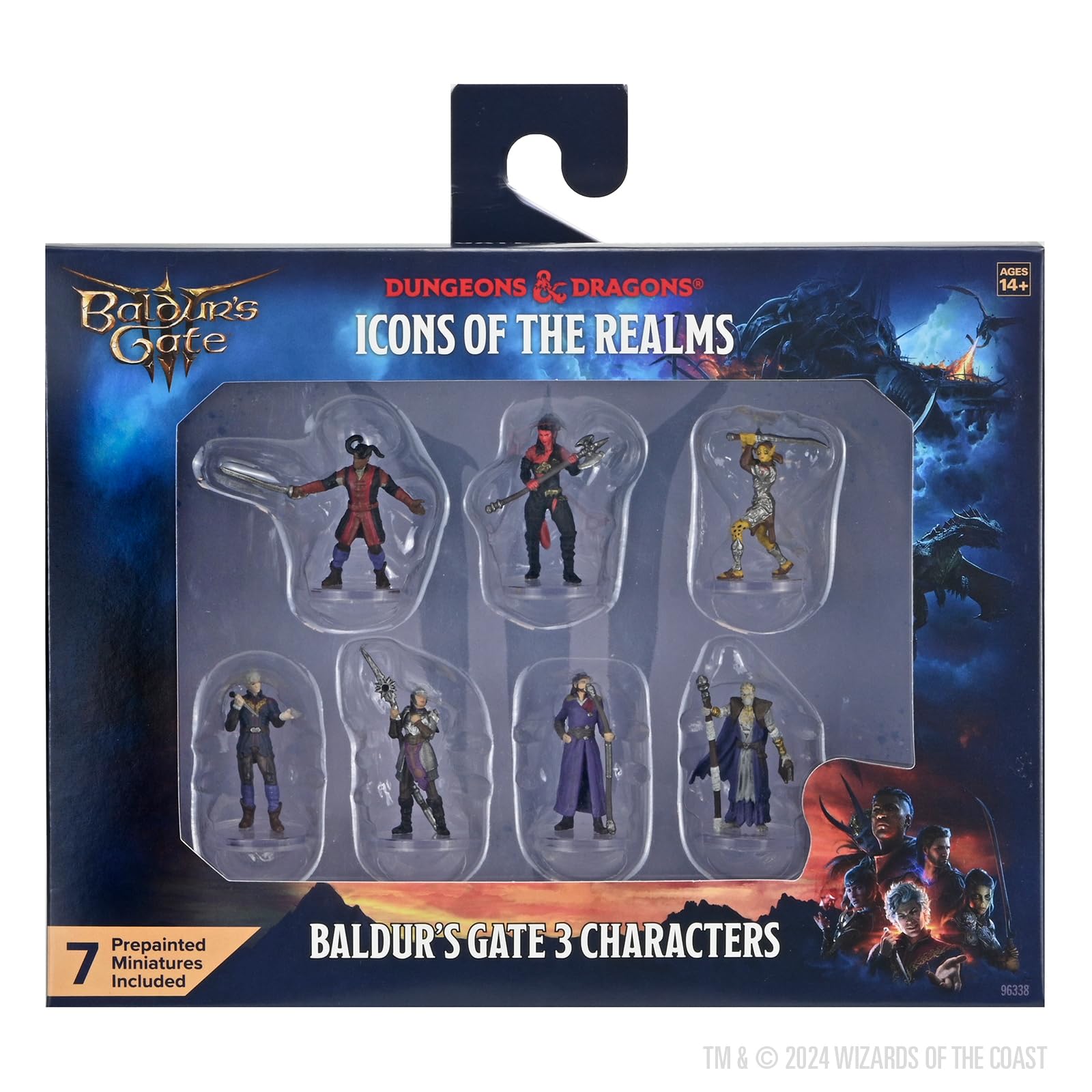 D&D Icons of the Realms: Baldur's Gate 3 - Character Boxed Set - vorbemalt