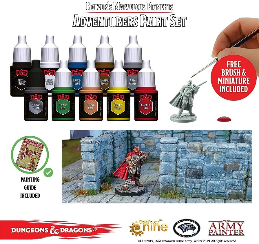 D&D Nolzur's Marvelous Pigments - Adventurers Paint Set