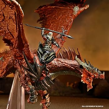 D&D ICONS OF THE REALMS: DRAGONLANCE KANSALDI ON RED DRAGON (SET 25) - EN