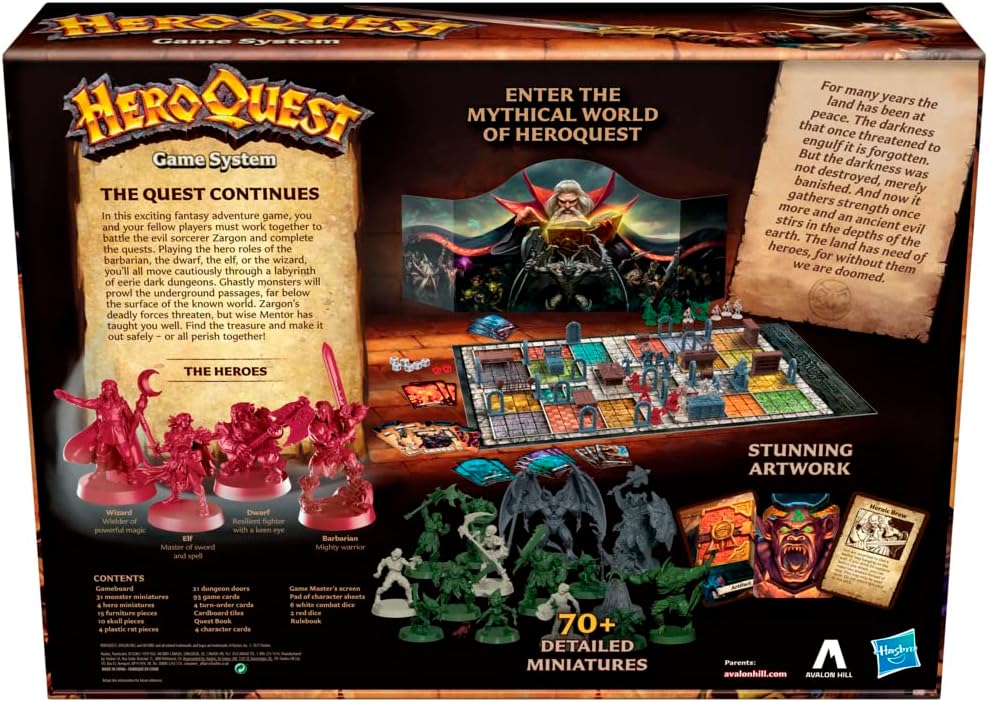 HeroQuest Game System / Basisspiel - DE