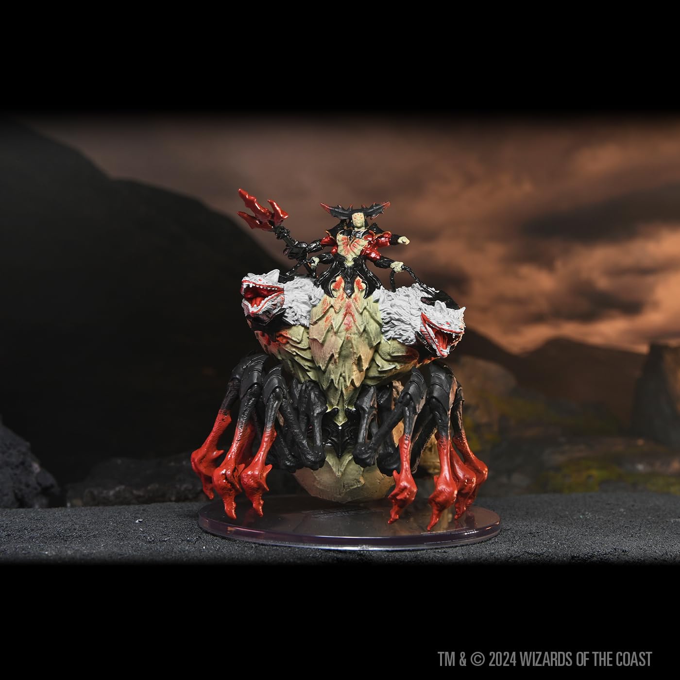 D&D Icons of the Realms: Miska the Wolf-Spider Boxed Miniature - vorbemalt