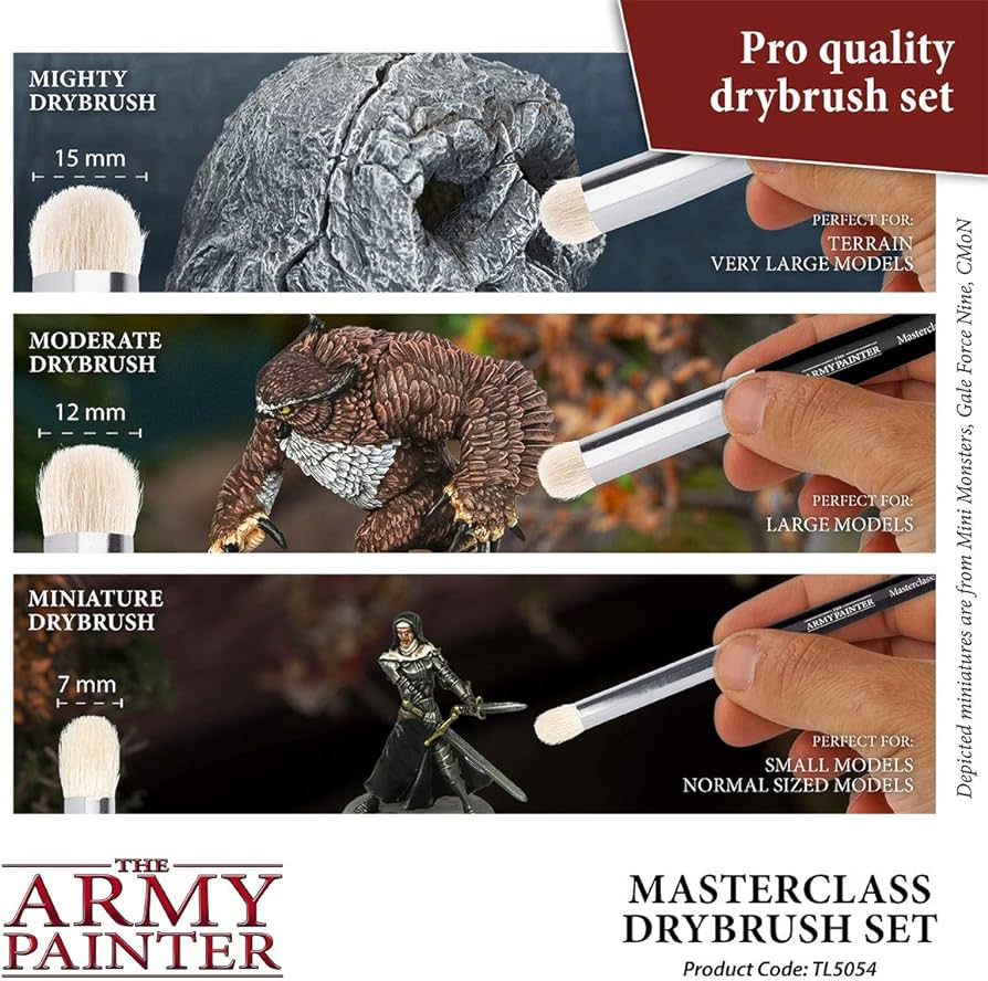 THE ARMY PAINTER - MASTERCLASS: DRYBRUSH SET