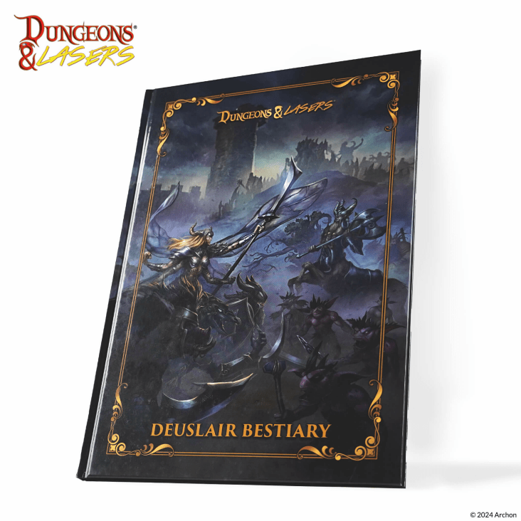 Dungeons & Lasers - The World Of Deuslair: Bestiary Book (Hardcover) - EN
