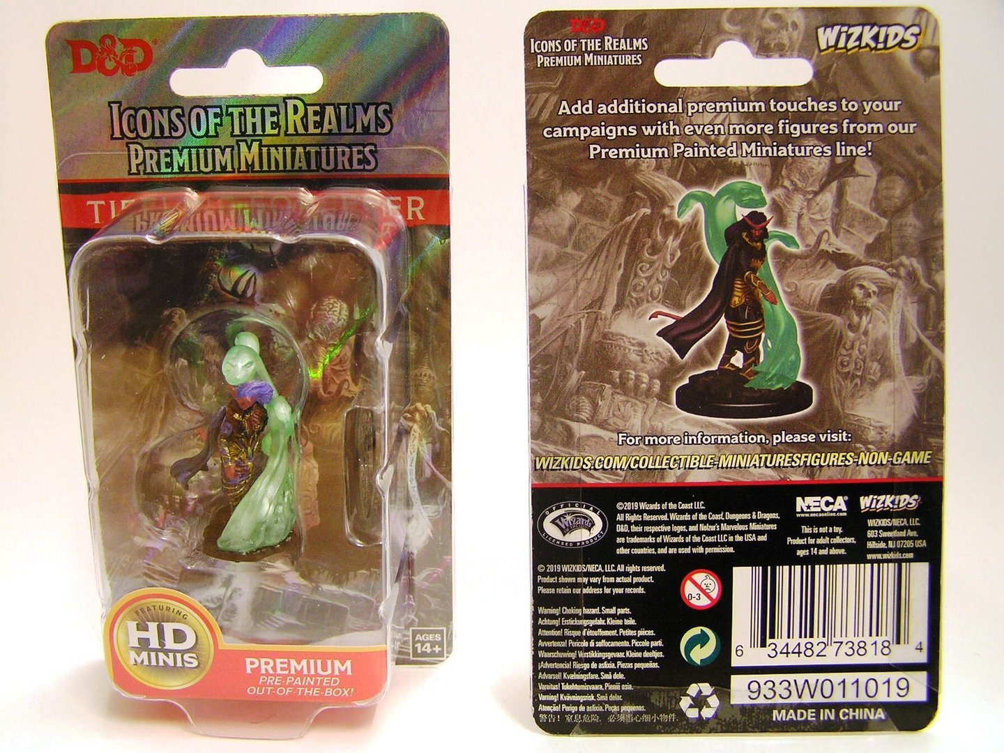 D&D Icons of the Realms Premium Figures: Tiefling Female Sorcerer (Vorbemalt)