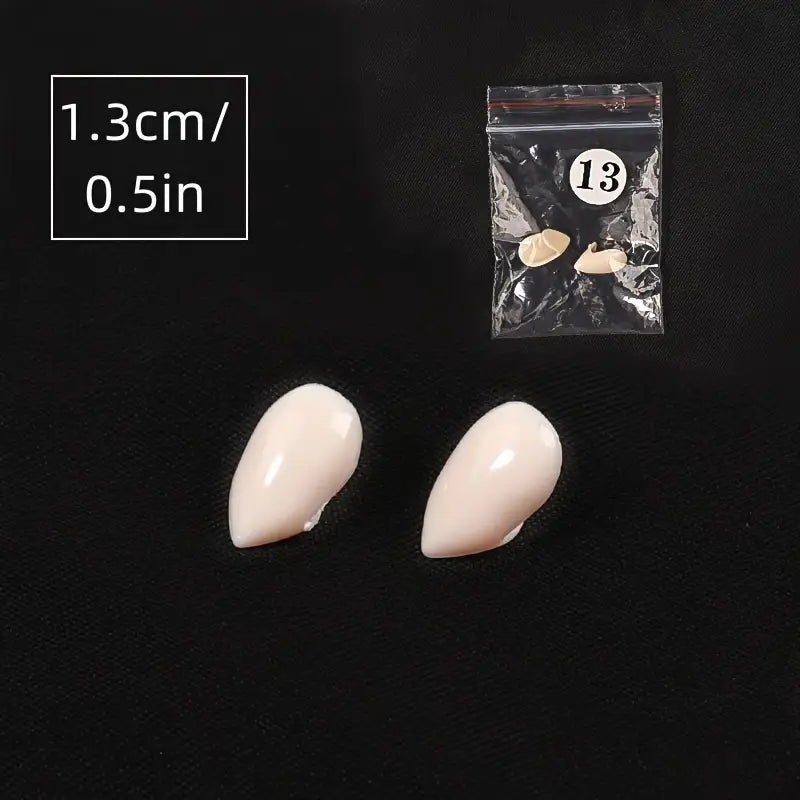 Vampirzähne - 4x Paar inkl. Hygienekleber