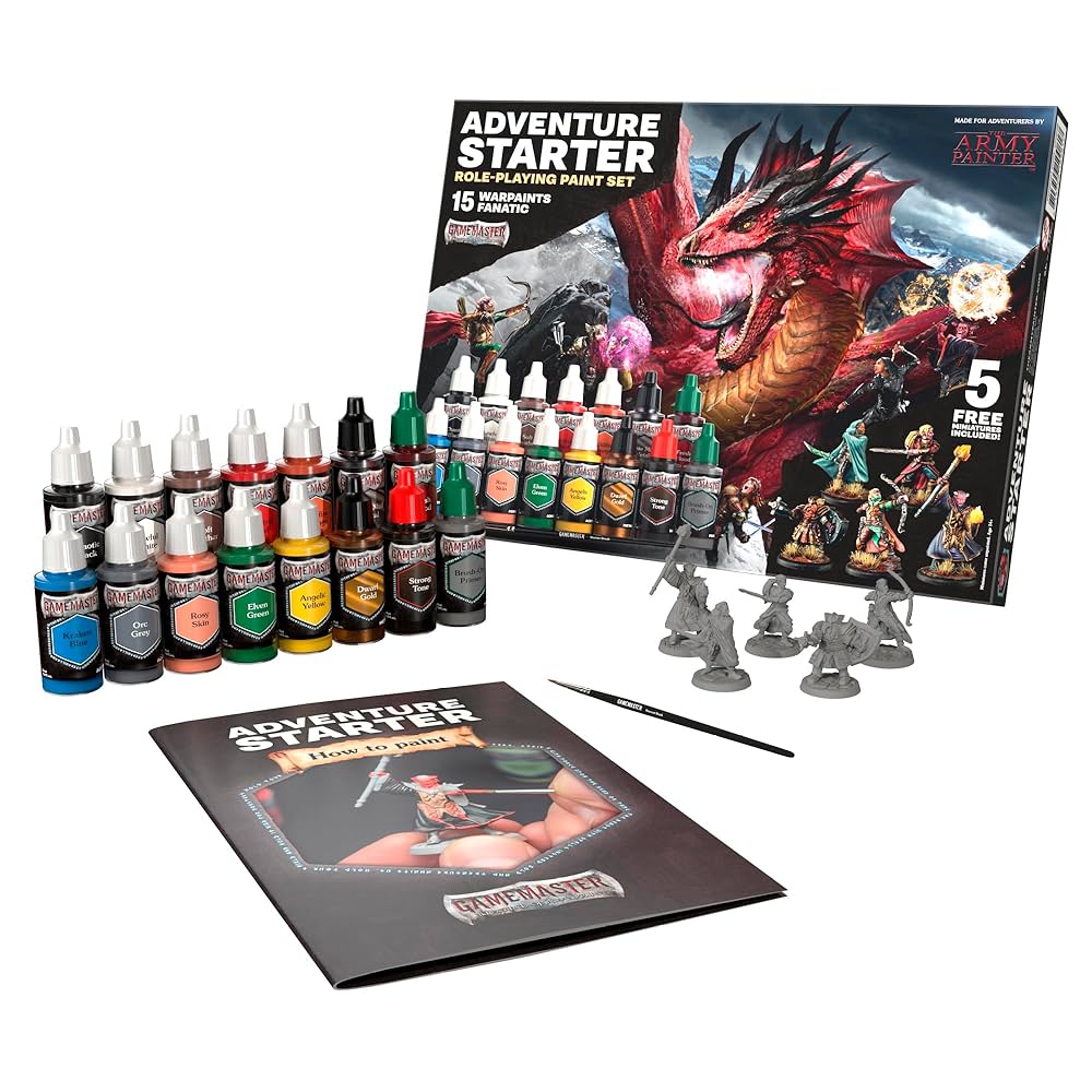 The Army Painter - GameMaster: Adventure Starter Role-playing Paint Set