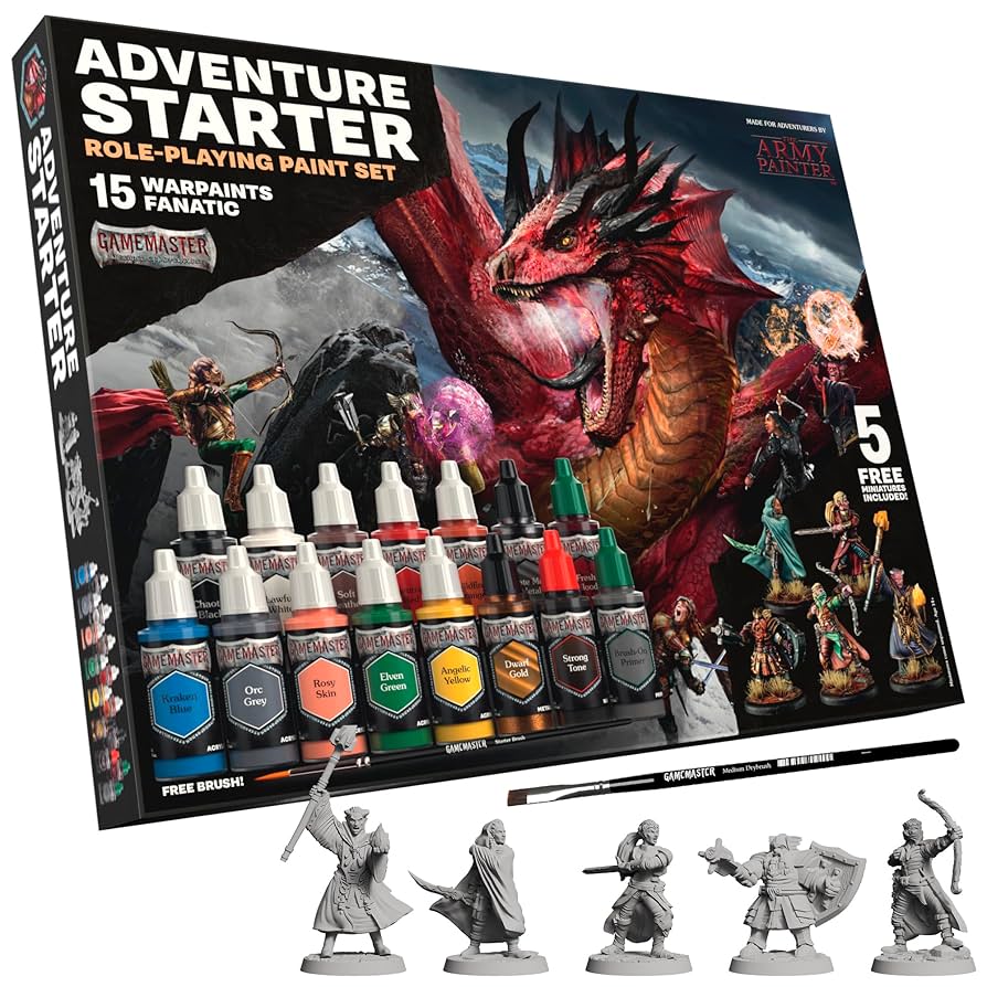 The Army Painter - GameMaster: Adventure Starter Role-playing Paint Set