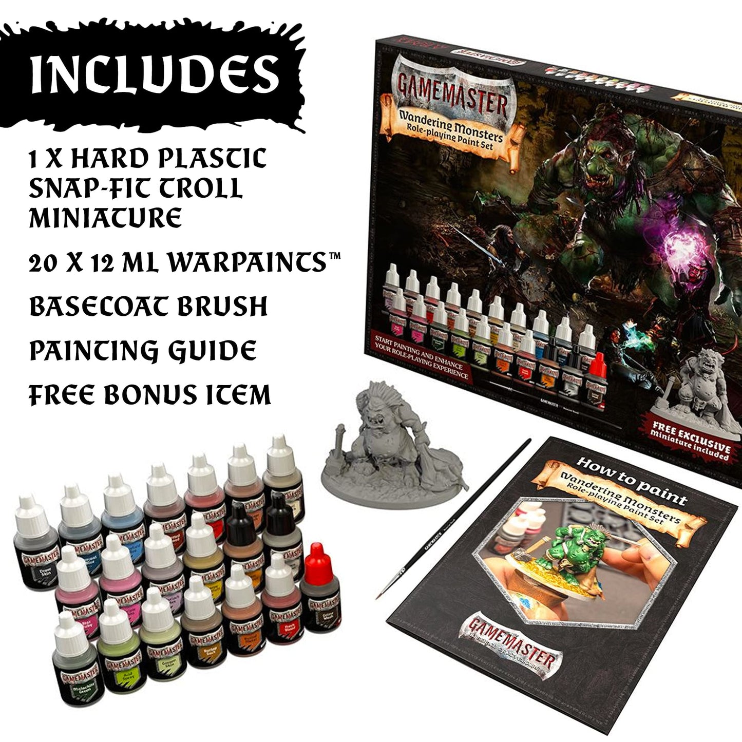 The Army Painter - Wandering Monsters Paint Set
