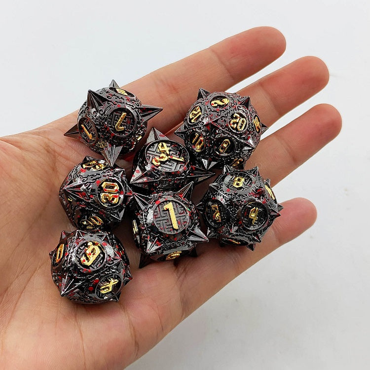 Meteor Hammer Würfelset | 7-teilig