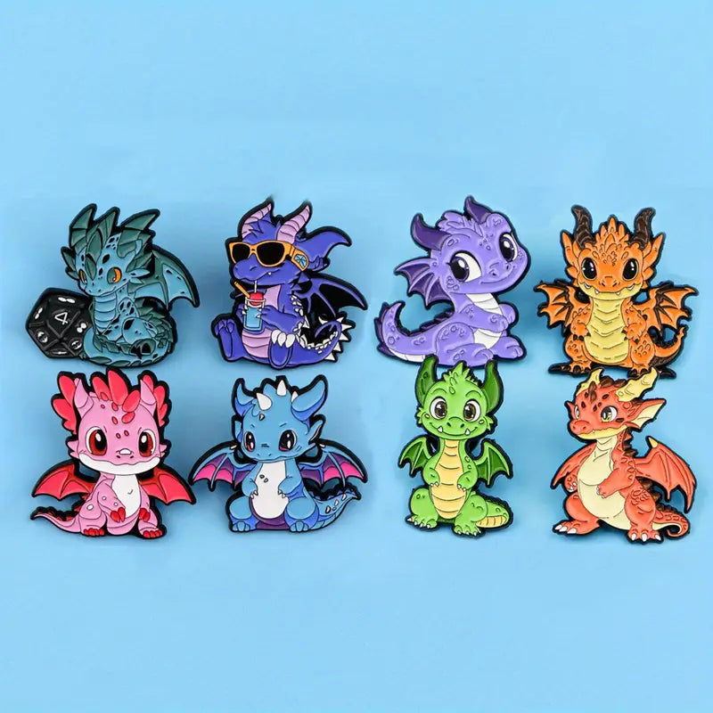 Mystery Dragon Anstecker | Random Drachen Pin