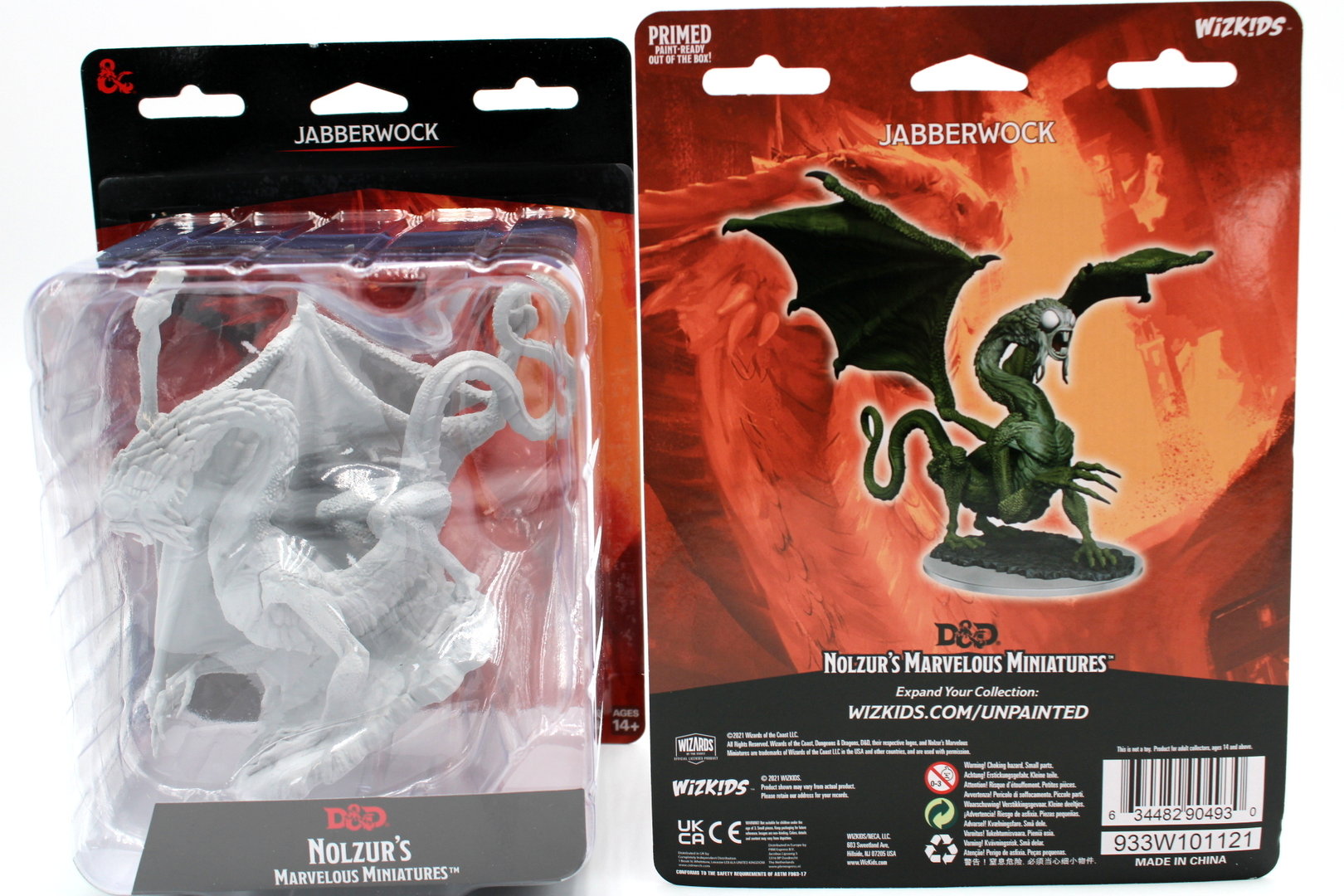 D&D NOLZUR'S MARVELOUS MINIATURES: JABBERWOCK - EN