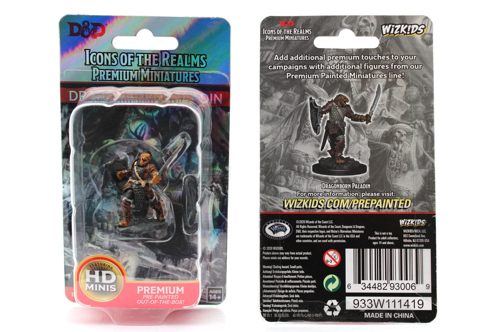 D&D Icons of the Realms Premium Figures: Dragonborn Female Paladin