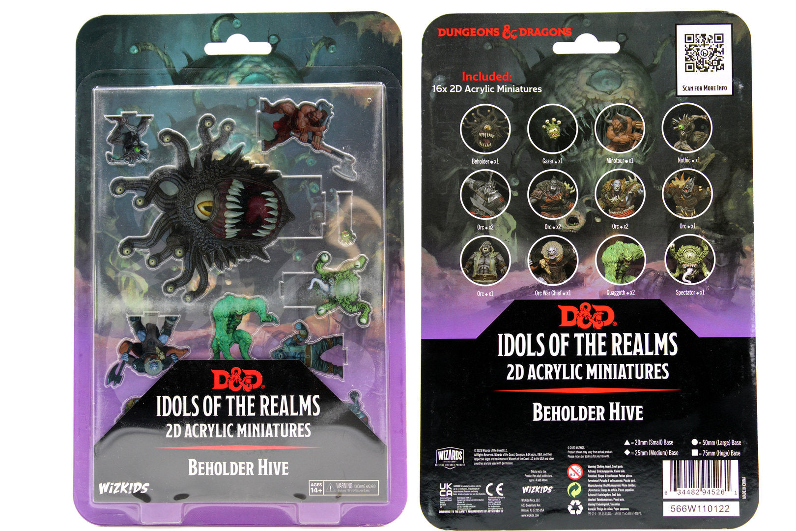 D&D IDOLS OF THE REALMS: BEHOLDER HIVE - 2D SET - EN