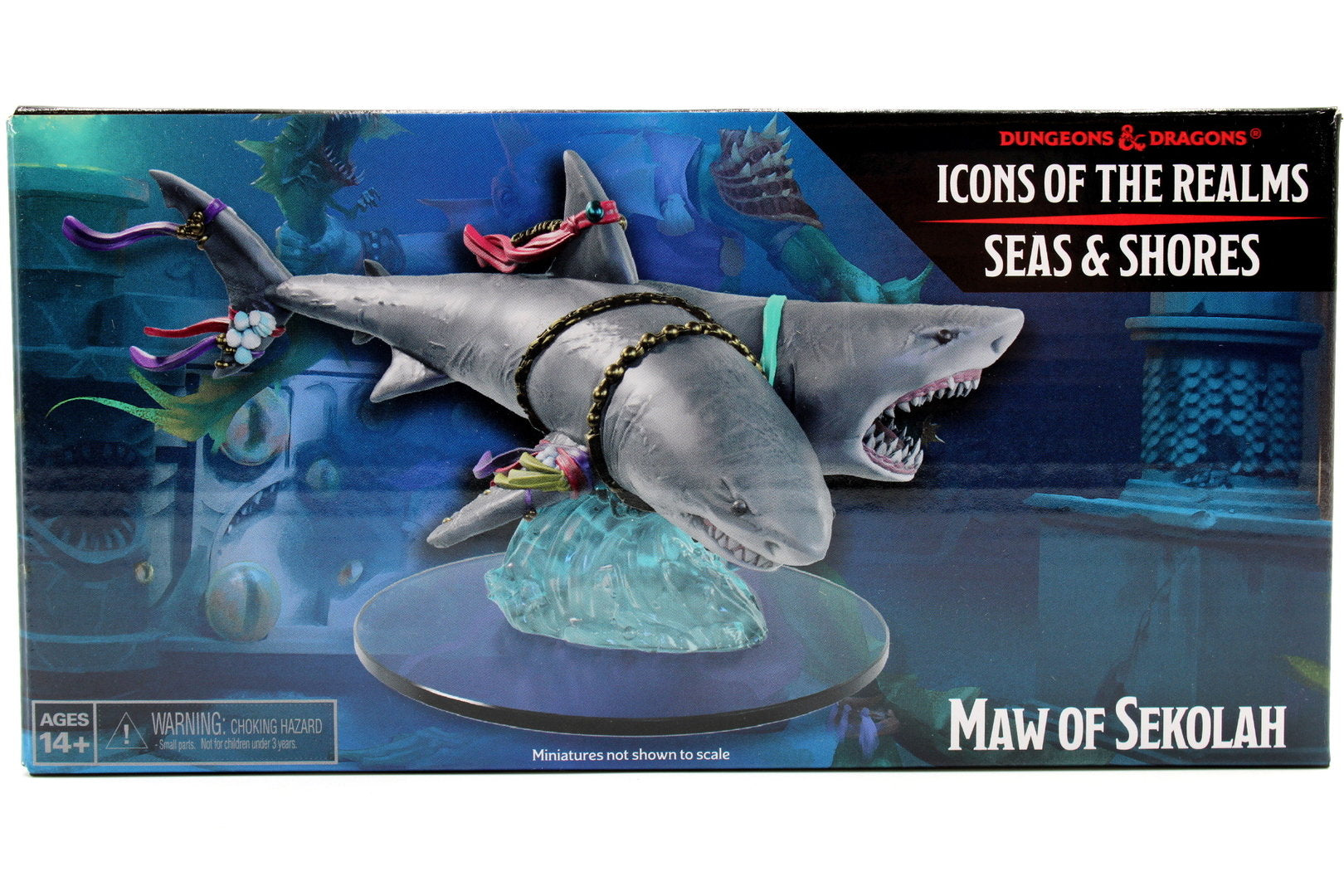 D&D Icons of the Realms: Seas & Shores - Maw of Sekolah Boxed Figure (Set 28) - EN Vorbemalt