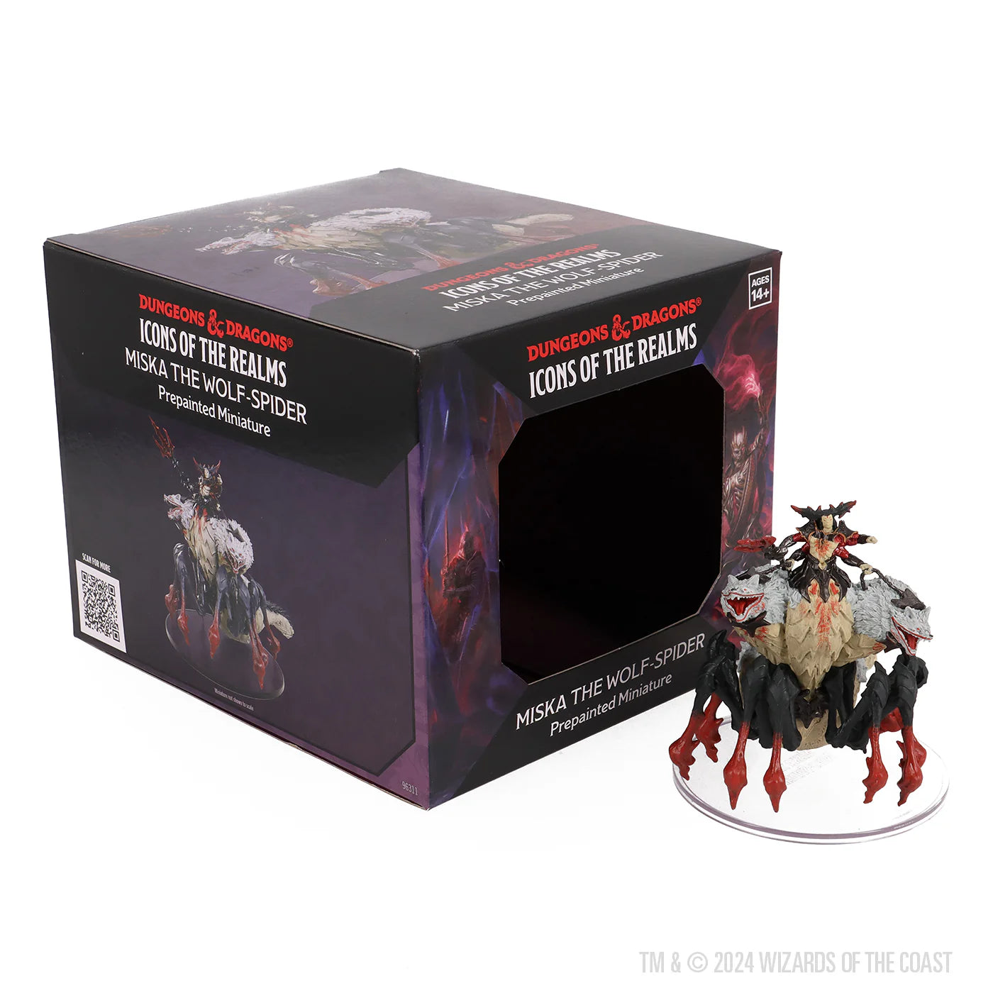 D&D Icons of the Realms: Miska the Wolf-Spider Boxed Miniature - vorbemalt