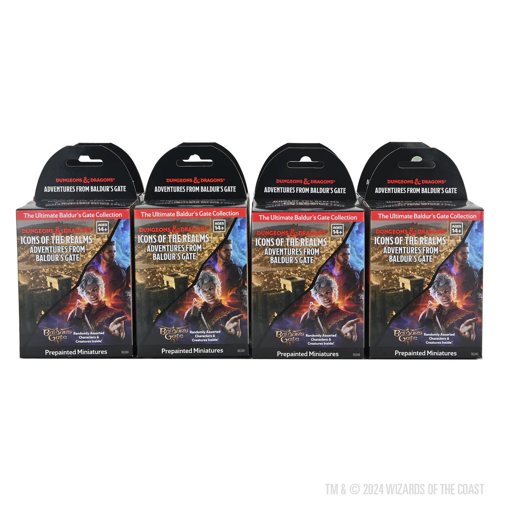 D&D Icons of the Realms: Adventures from Baldur's Gate - 8 ct. Booster Brick | Booster Box