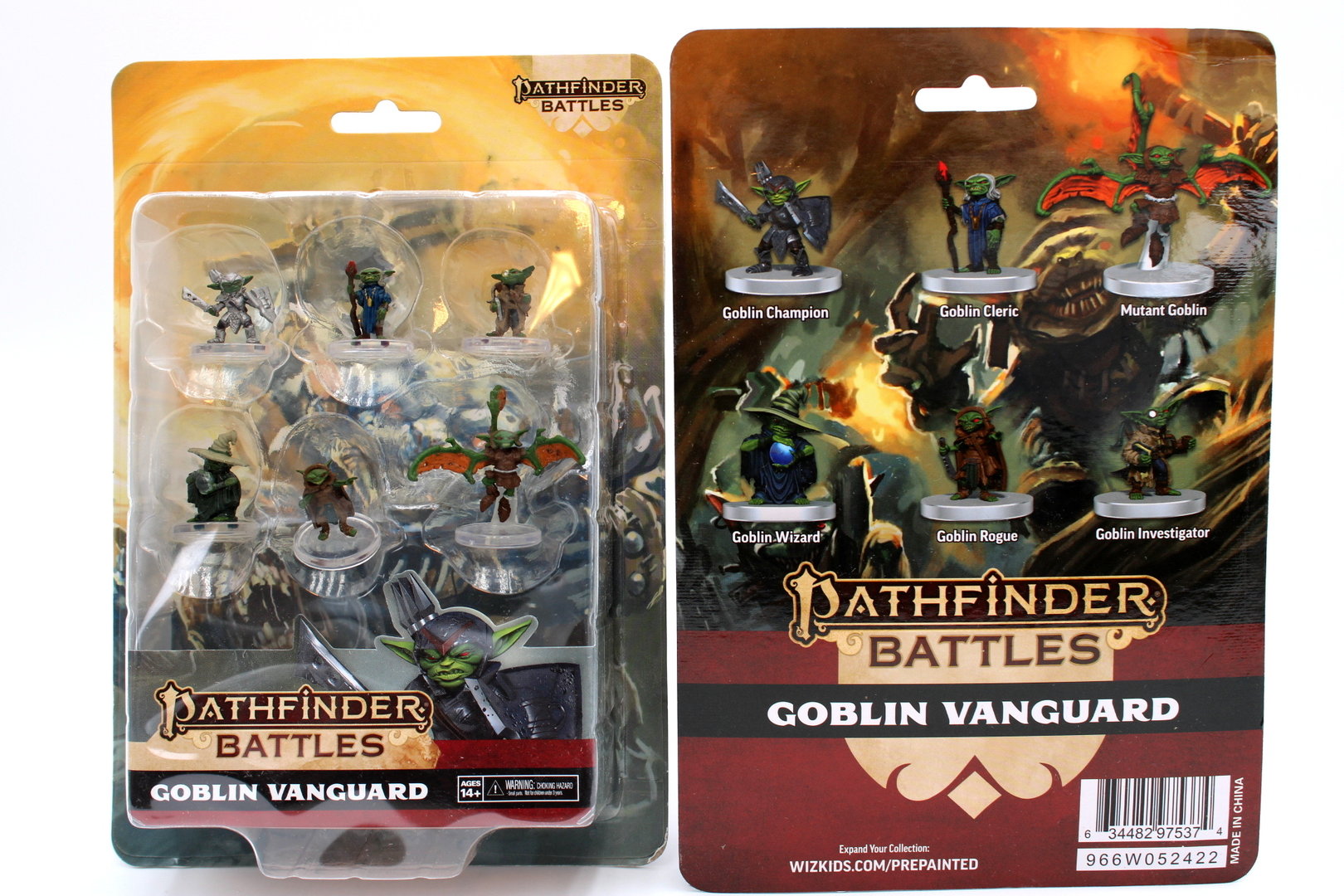 Pathfinder Battles: Goblin Vanguard - EN - vorbemalte Goblins für D&D & 5e