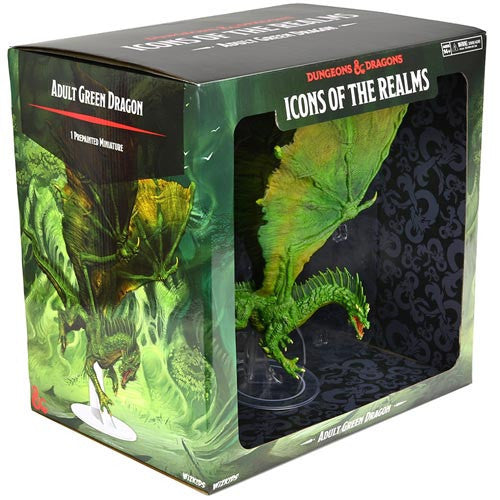 Adult Green Dragon - D&D Icons of the Realms Premium Figure