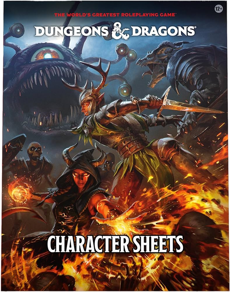 Dungeons & Dragons RPG - Character Sheets 2024 - EN