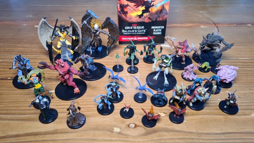 D&D Icons of the Realms Baldur's Gate Descent Into Avernus Booster - Pre-Painted Miniatures